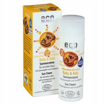 Eco Cosmetics Krem na słońce faktor 45 dla dzieci i niemowląt