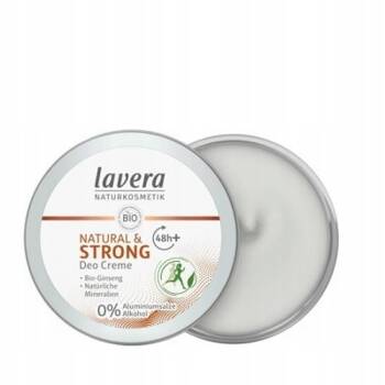 Lavera Dezodorant z żeń-szeniem i minerałami w kremie Natural & Strong