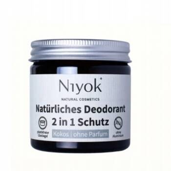 Niyok Dezodorant i antyperspirant 2w1 w kremie bezzapachowy